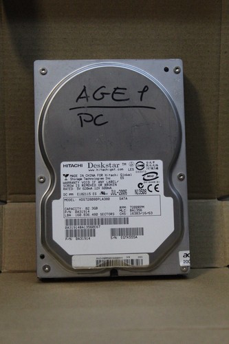 Hard disk hitachi 80gb - hard, sata