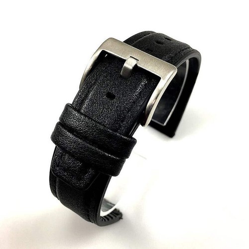 Cinturino orologio pelle nero