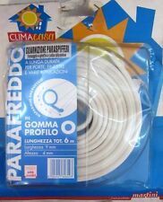Clima Casa paraspifferi guarnizione in silicone x porte e finestre lunghezza 6mt