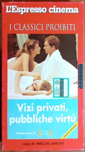 Vhs film vizi privati - vhs,