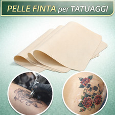 Lotto fogli pelle finta - fogli,
