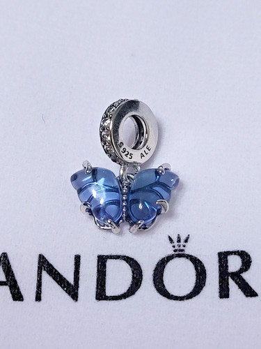 Charm pandora verre murano - charm, de