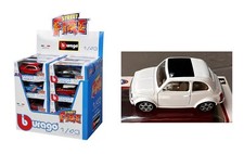 Fiat 500 bianca modellismo