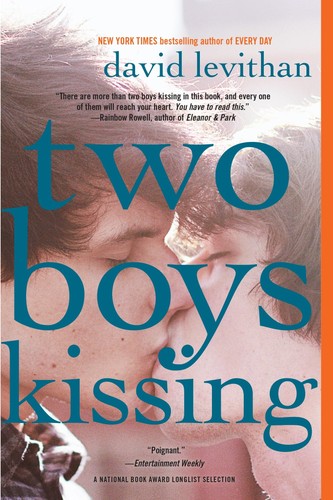 Two boys kissing - two,