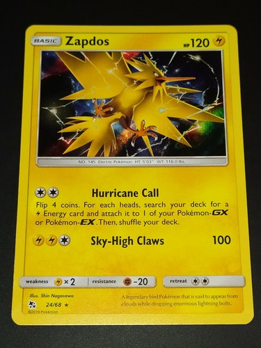 Zapdos holo 24 - –, 24/68