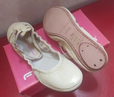 Ballerina Bambina FORNARINA Pelle Beige - Suola Cuoio - Tg. 35 - NUOVO