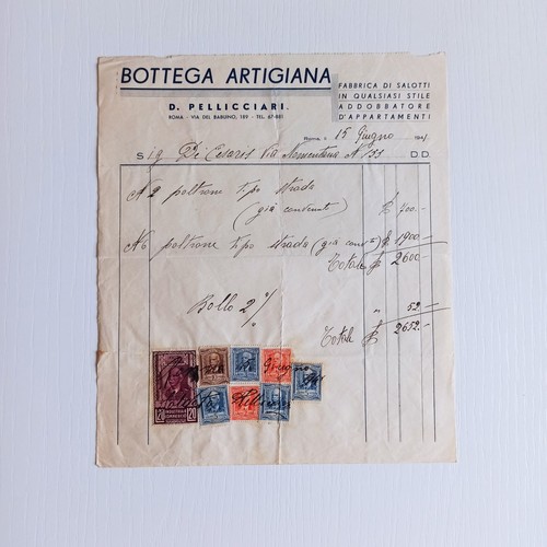 1941 bottega artigiana - artigiana, d