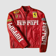 Giacca moto pelle corsa F1