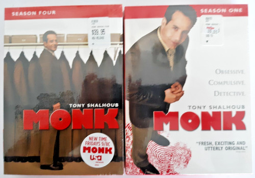 Dvd box sets monk - 2, 1