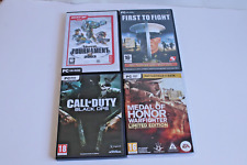 Lotto 4 videogiochi PC FPS, es. Call of Duty Black Ops