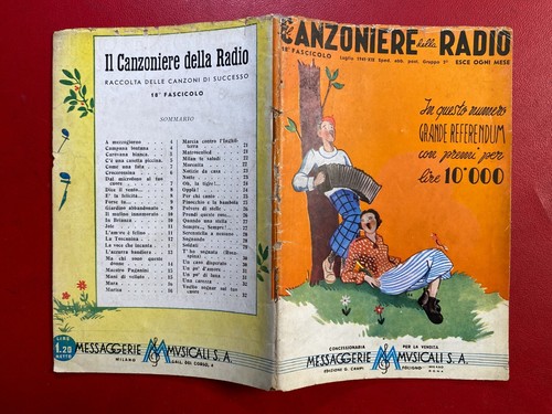 Canzoniere della radio 18 - il,