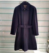 Cappotto Uomo Porto di Panama vintage tg 46 grigio antracite misto lana Loden 