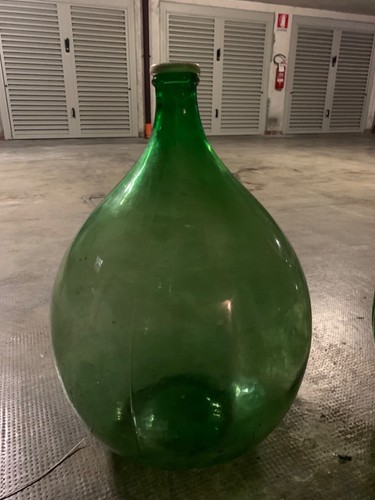 Damigiana vetro decorazione - damigiana, di