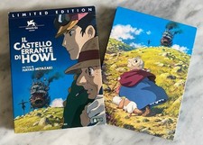 DVD "IL CASTELLO ERRANTE DI HOWL" H. MIYAZAKI LIMITED EDITION 2 DVD + FOTOGRAMMA