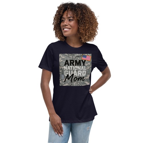 Maglietta donna esercito