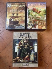 3 Giochi Di Strategia MIL 1049 Firmino Martinez  + Carcassone + Principato