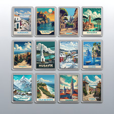 Acrylic Travel City Holiday