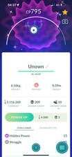 Shiny Unown W - Tr-de - polvere di stelle 20k