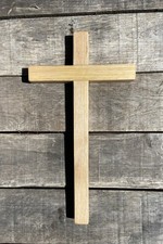 Croce in legno di Noce 38x21