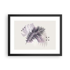 Poster 40x30cm Grafica Foglia