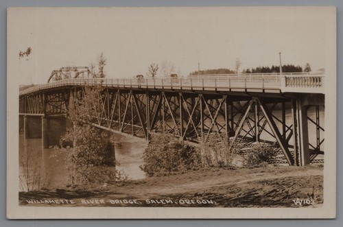 Willamette river bridge - river,