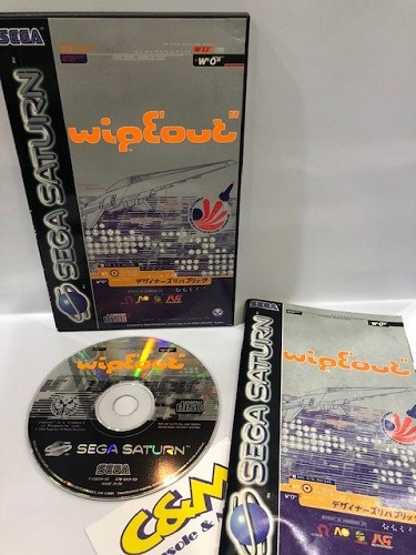 Wipeout sega saturn pal usato - wipeout,