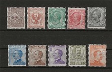 Italia 1901-08 Sc# 76/113 armi