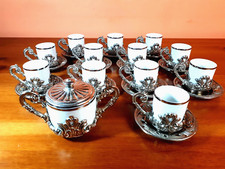Service 12 Porcelain Cups with