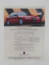 Clipping Ritaglio Pubblicità Rover 620 SDi Anche il Diesel ha Voglia di Emozioni