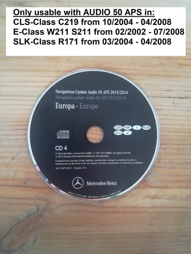 Navigazione mercedes audio - cd,