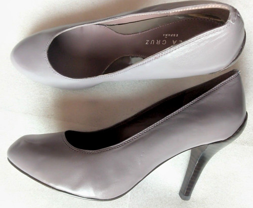 Lola cruz escarpins cuir gris - cruz,