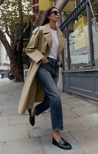 Zara Trench Coat con Cintura
