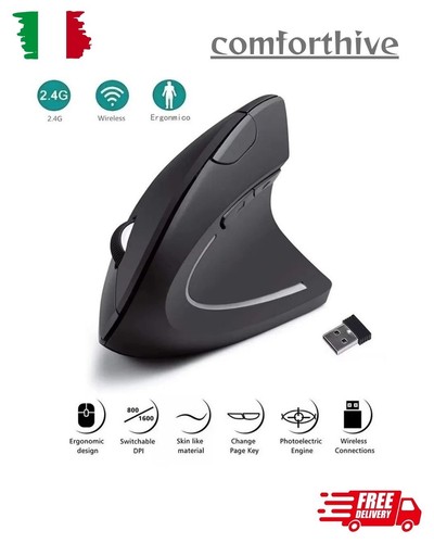 Mouse verticale ergonomico - verticale,
