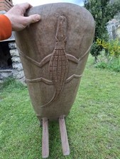 Sedia Etnica Africana Intarsiata