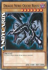 DRAGO NERO OCCHI ROSSI • (Red-Eyes Black Dragon) • Comune • MIL1 IT027 • 1Ed