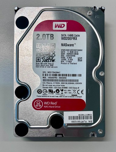 Red 2tb sata - 2tb, wd20efrx