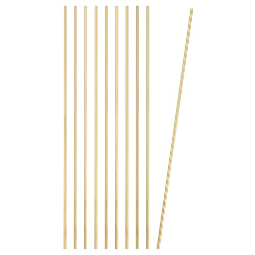 Pezzi bacchette ottone 3mm - 10,