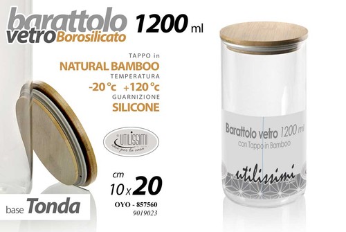 Barattolo cucina vetro