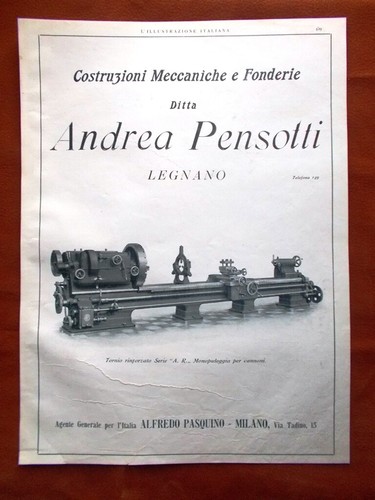 Pubblicità del 1917 andrea - pubblicità,