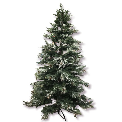 Albero natale innevato - albero,