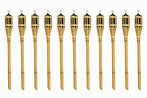 Torce fiaccole bamboo ad - in,
