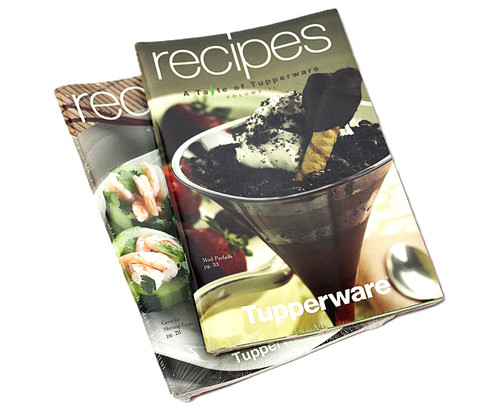 Tupperware set ricettari - ricettari, un