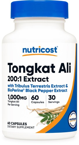 Nutricost tong kat ali - 500, mg