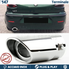 Terminale scarico ovale - 1x,