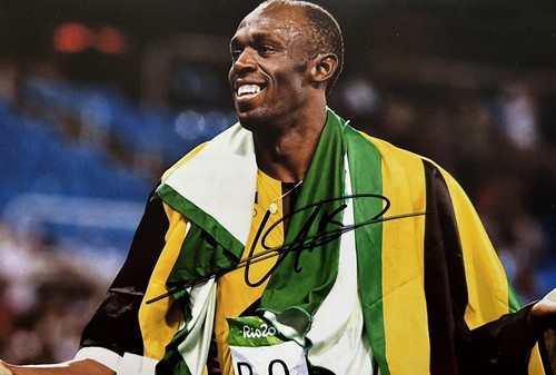Usain bolt firmato - bolt, a
