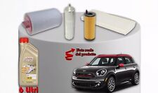 KIT TAGLIANDO FILTRI E OLIO MINI COUNTRYMAN R60 1.6 ONE D 66KW 90CV DAL 2010 ->