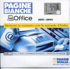 2001/2002 PAGINE BIANCHE - OFFICE - CD ROM - SEAT
