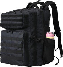 Zaino Militare 50 Litri Nero