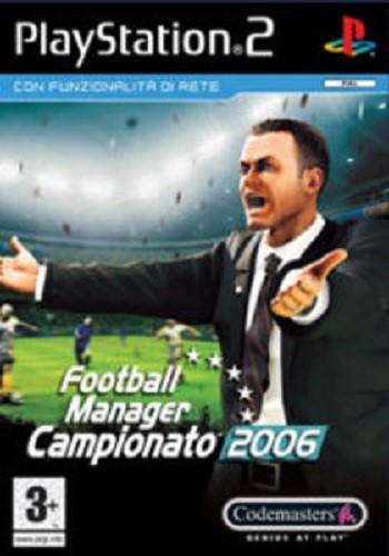 Football manager 2006 ps2 - football,