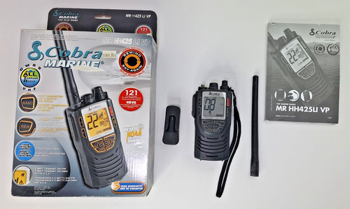 Cobra hh425 radio vhf - mr,
